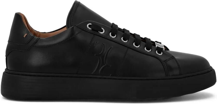 Billionaire Nappa low-top sneakers Zwart