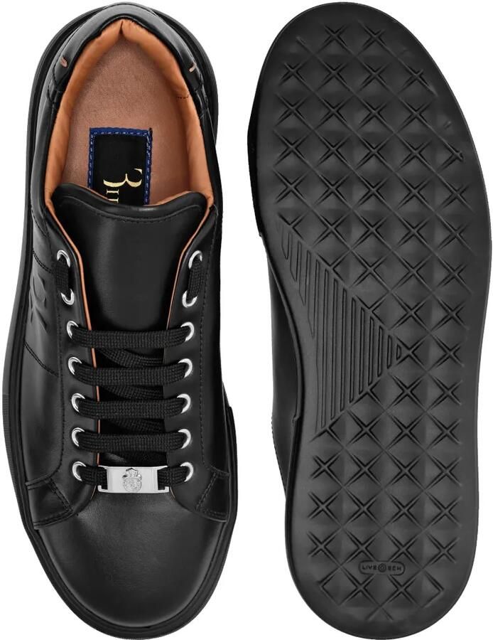 Billionaire Nappa low-top sneakers Zwart - Foto 2