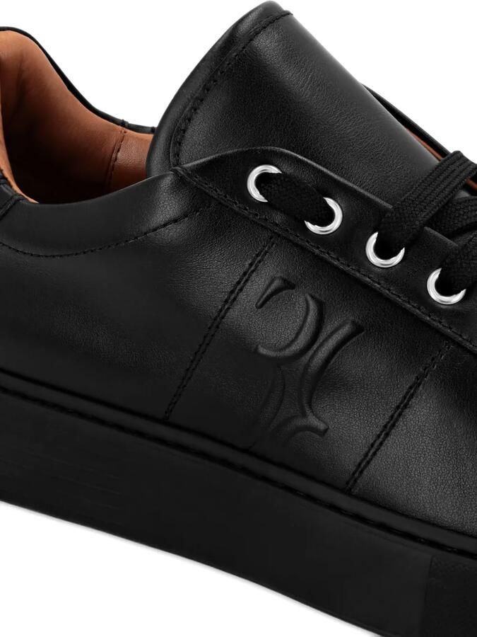 Billionaire Nappa low-top sneakers Zwart - Foto 3