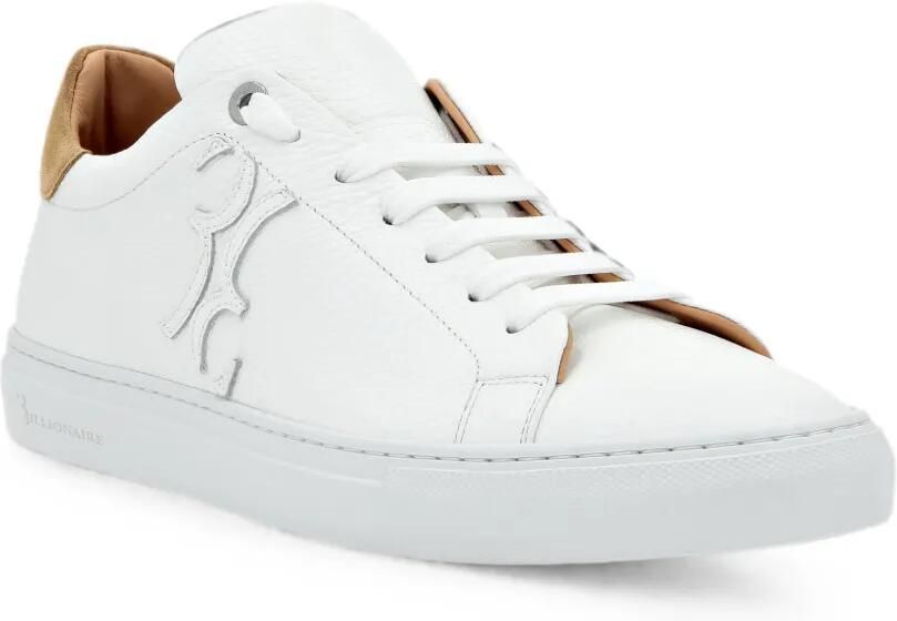 Billionaire Sneakers met suède afwerking en logopatch Wit - Foto 4