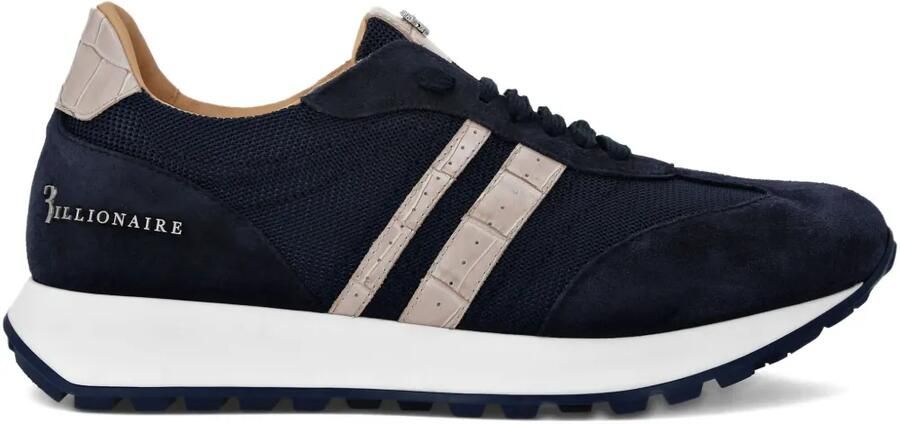 Billionaire Sneakers met vlakken Blauw
