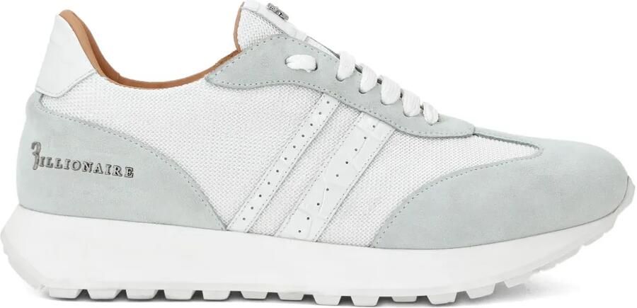 Billionaire Sneakers met vlakken Wit