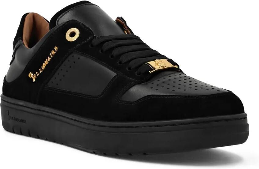 Billionaire Suède low-top sneakers Zwart