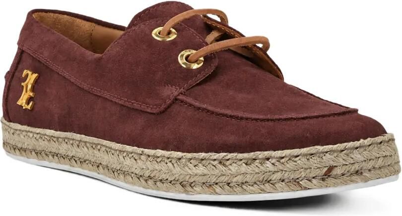 Billionaire suede raffia-trim loafers Rood - Foto 2