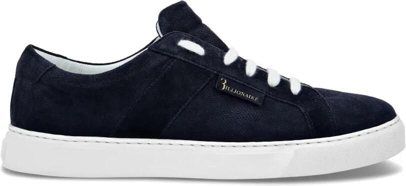 Billionaire Suède sneakers Blauw