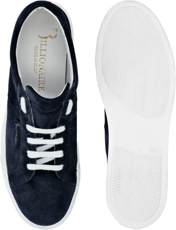 Billionaire Suède sneakers Blauw - Foto 3