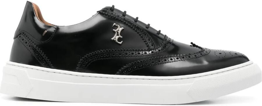 Billionaire Uitgesneden sneakers Zwart