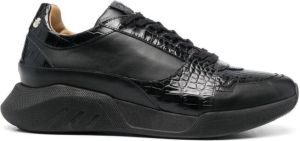 Billionaire Sneakers met contrasterend vlak Zwart