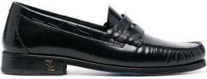Billionaire Leren loafers Zwart
