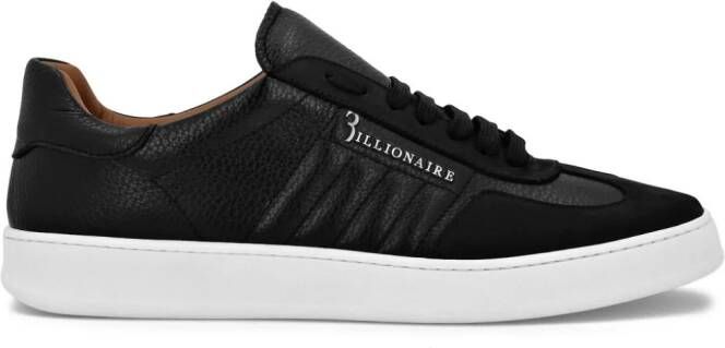 Billionaire Leren sneakers Zwart