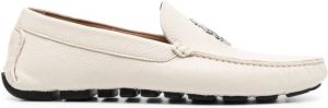 Billionaire Loafers van bewerkt leer Beige