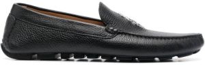 Billionaire Loafers van bewerkt leer Zwart