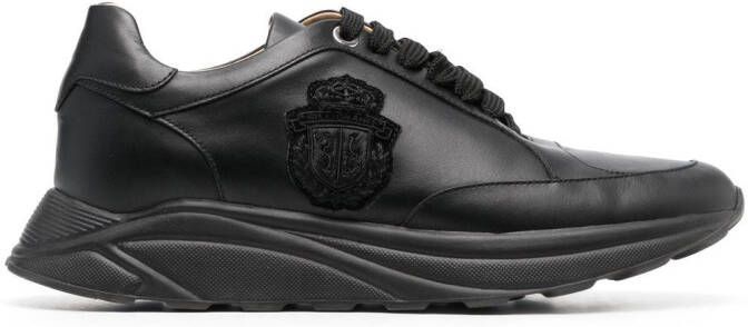 Billionaire Sneakers met geborduurd logo Zwart