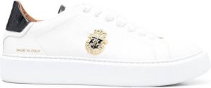 Billionaire Sneakers met logo Wit