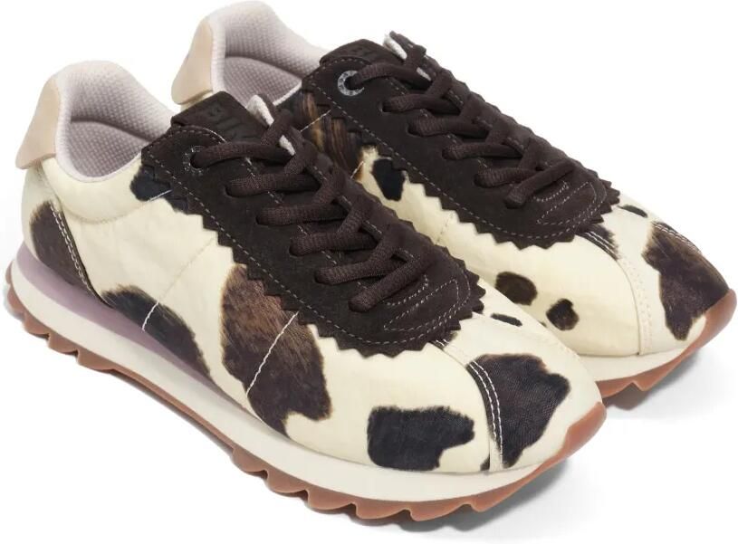 BIMBA Y LOLA Retro ballerina's met pony-print Beige - Foto 2