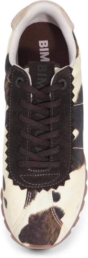 BIMBA Y LOLA Retro ballerina's met pony-print Beige - Foto 5