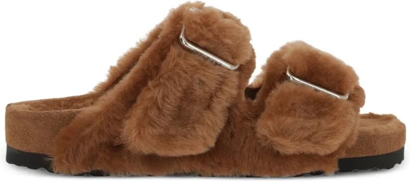 BIRKENSTOCK 1774 Arizona Shearling sandalen Bruin