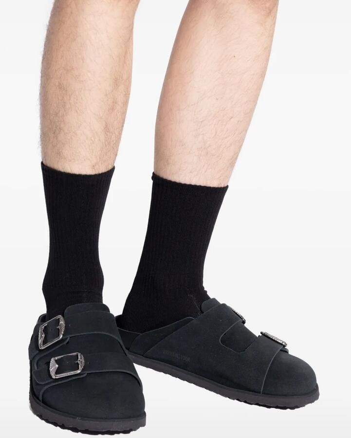 BIRKENSTOCK 1774 Becomes Berlin London suède loafers Zwart - Foto 3