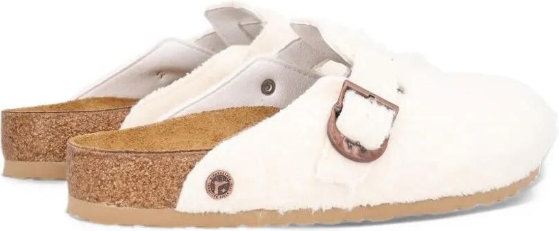 BIRKENSTOCK 1774 Boston wool mules Beige - Foto 5
