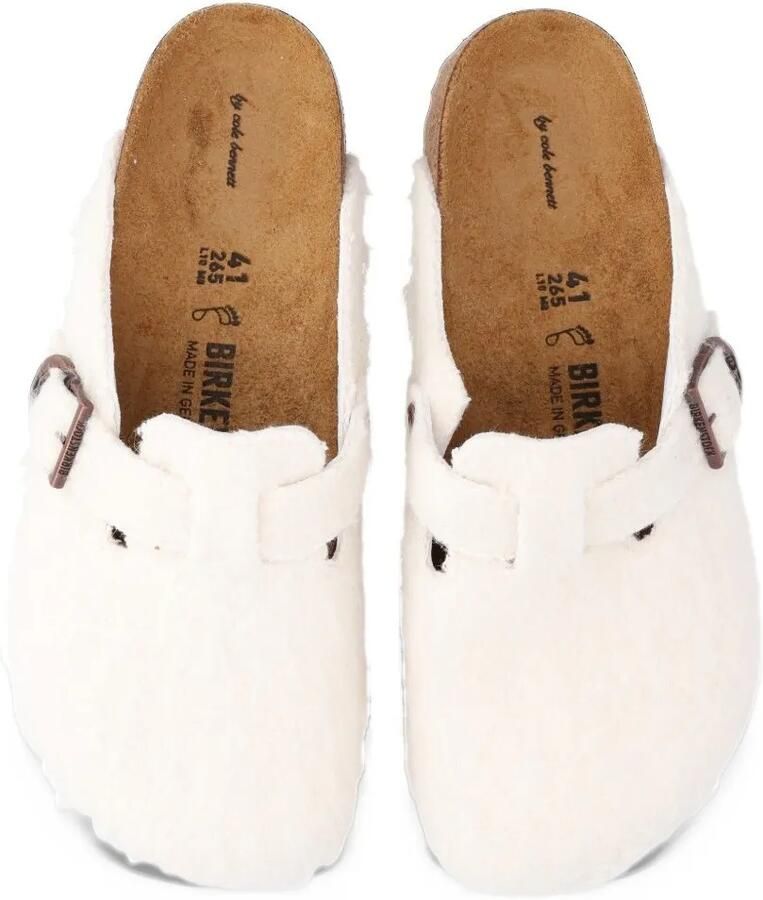 BIRKENSTOCK 1774 Boston wool mules Beige - Foto 2