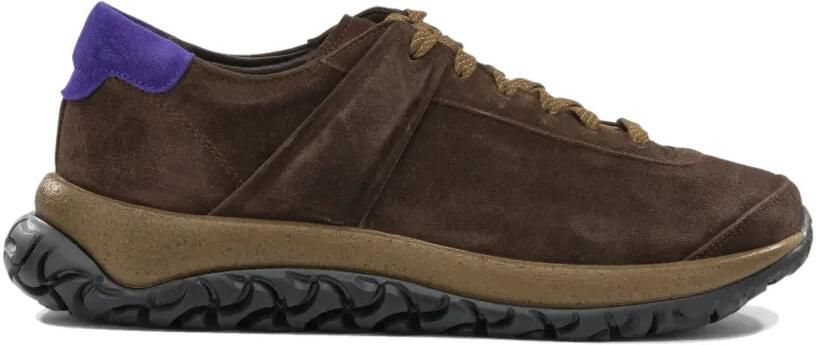 BIRKENSTOCK 1774 Stroedt sneakers met suède vlakken Bruin