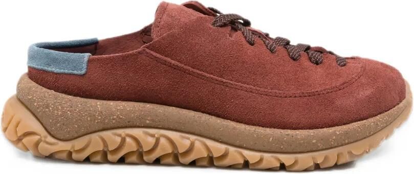 BIRKENSTOCK 1774 Uerzell Thibo suede mules Rood