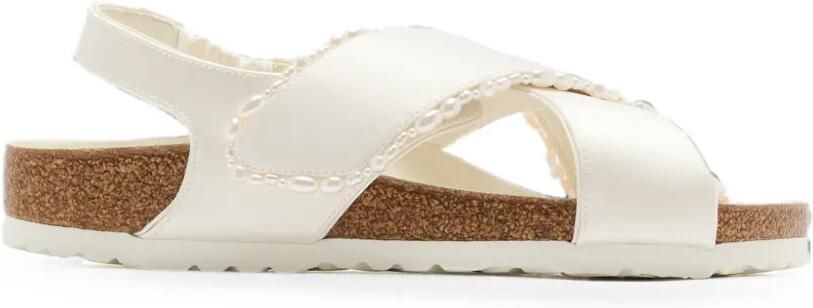 BIRKENSTOCK 1774 x Danielle Frankel Tulum platte sandalen Wit