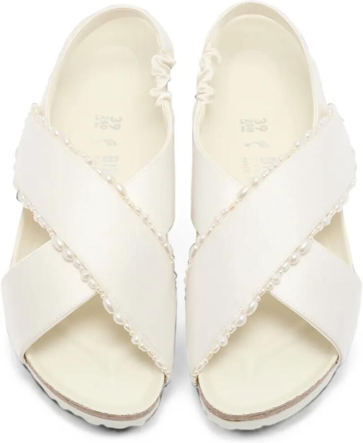 BIRKENSTOCK 1774 x Danielle Frankel Tulum platte sandalen Wit - Foto 2