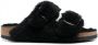 Birkenstock Arizona sandalen met gesp Zwart - Thumbnail 1