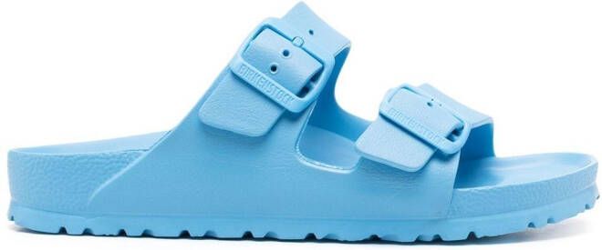Birkenstock Arizona sandalen met gesp Blauw
