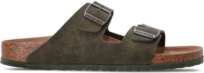 Birkenstock Arizona sandalen met gesp Groen