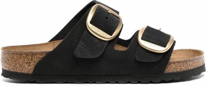 Birkenstock Arizona sandalen met gesp Zwart