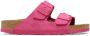 Birkenstock Arizona slippers met dubbele bandjes Roze - Thumbnail 1