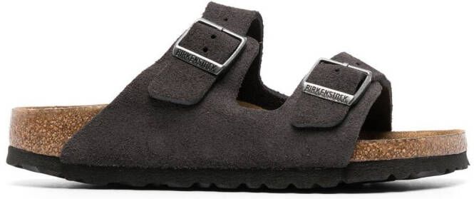 Birkenstock Arizona sandalen met gespdetail Grijs