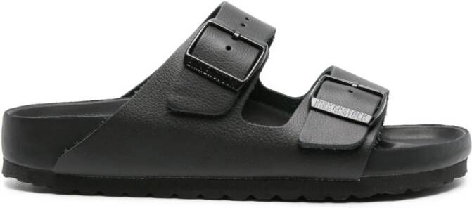 Birkenstock Arizona leren sandalen Zwart