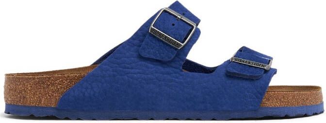 Birkenstock Arizona sandalen met gesp Blauw