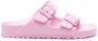 Birkenstock Arizona slippers met dubbele gesp Roze - Thumbnail 1