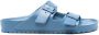 Birkenstock Arizona sandalen met logo-reliëf Blauw - Thumbnail 1