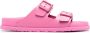 Birkenstock Arizona slippers met open neus Roze - Thumbnail 1