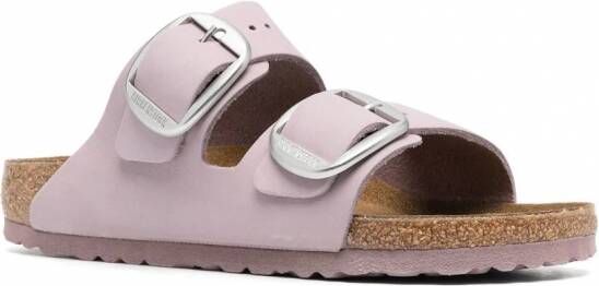 Birkenstock Arizona sandalen met dubbel bandje Paars