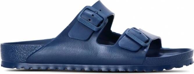 Birkenstock Arizona sandalen met twee bandjes Blauw