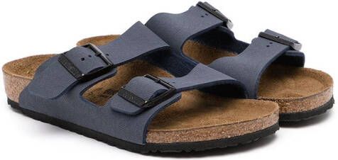 Birkenstock Arizona sandalen met gesp Blauw