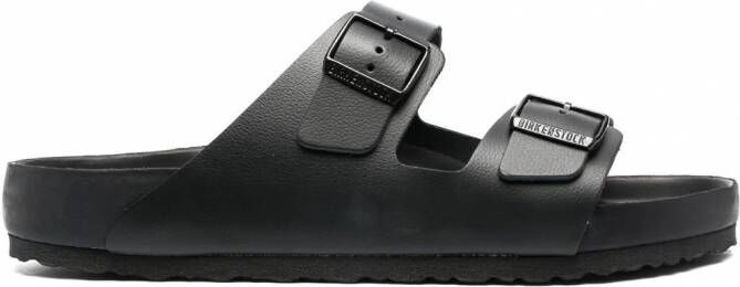 Birkenstock Arizona sandalen met tonaal design Zwart