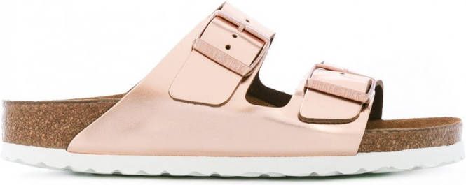 Birkenstock Arizona slip-on sandalen Roze