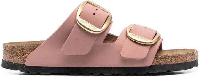 Birkenstock Arizona sandalen met gesp Roze