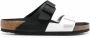 Birkenstock Arizona slippers met colourblocking Zwart - Thumbnail 1