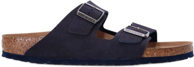 Birkenstock Arizona sandalen met gesp Blauw