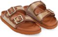 Birkenstock 1774 Arizona raffia sandalen Beige - Beige