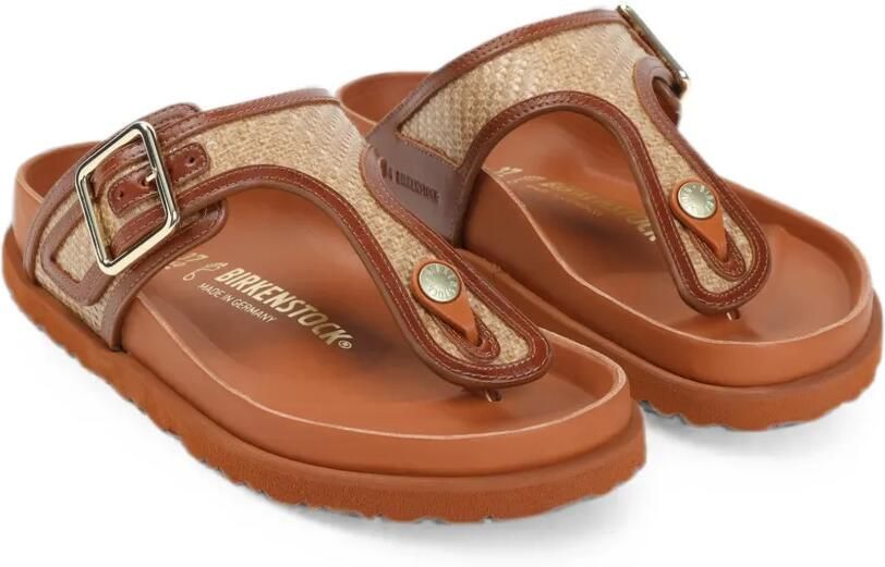 Birkenstock 1774 Gizeh sandalen Bruin - Foto 3
