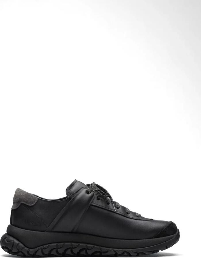 Birkenstock 1774 Stroedt leren sneakers Zwart